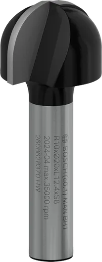 Bosch PRO freesitera südamikkarp R 10 varrega 8 mm.