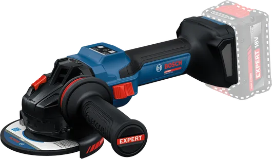 Bosch akuga nurklihvija EXPERT 18V akusüsteemiga.