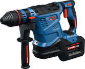Bosch EXBH18V-32F akutoitel puurvasar SDS plusiga.