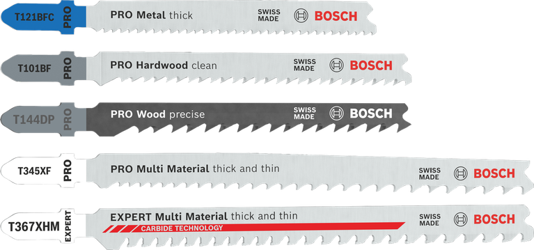 Bosch PRO puidu ja metalli kõik-ühes komplekt 15 tikksae teraga.