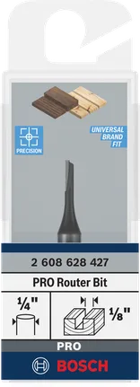 Bosch PRO 1/8″ sirge freesitera.