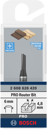 Bosch PRO freesi sirge puur 4,8 mm.