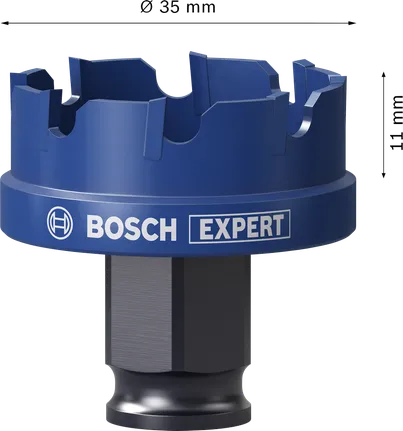 Bosch EXPERT lehtmetalli Power Change Plus augusaag 35 mm.