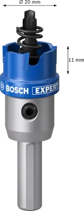 Bosch EXPERT lehtmetalli augusaag 20 mm metalli lõikamiseks.
