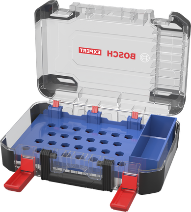 Bosch kohver EXPERT PC Plus augusaagidele, tühi organisaator.