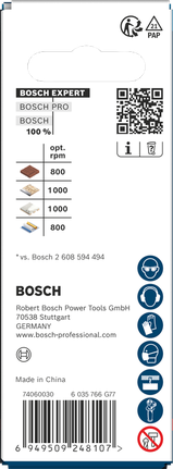 Bosch EXPERT Construction Material 19 x 60 mm augusaagi pakend.