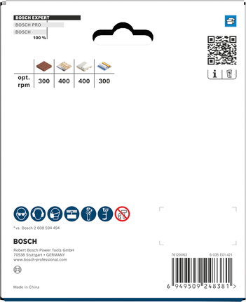 Bosch EXPERT Construction Material Power Change Plus augusaag 98 x 60 mm mitme materjali lõikamiseks.