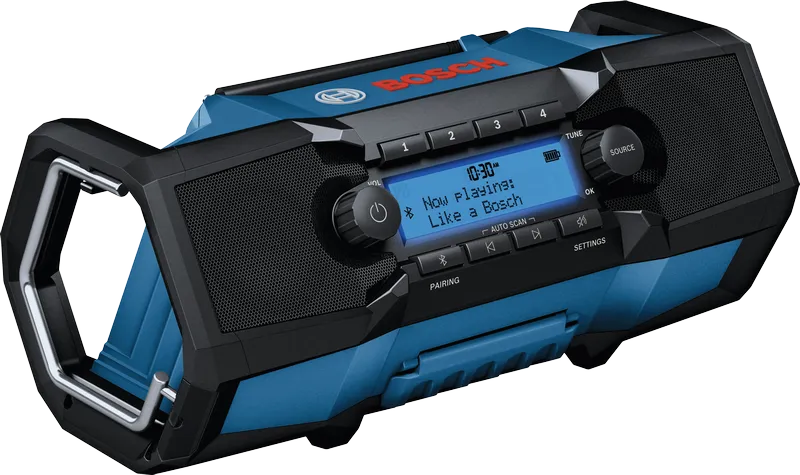Bosch GPB18V-3SC tööplatsi raadio Bluetoothiga.