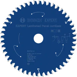 Bosch EXPERT lamineeritud paneelide akuga ringsae tera, T48.