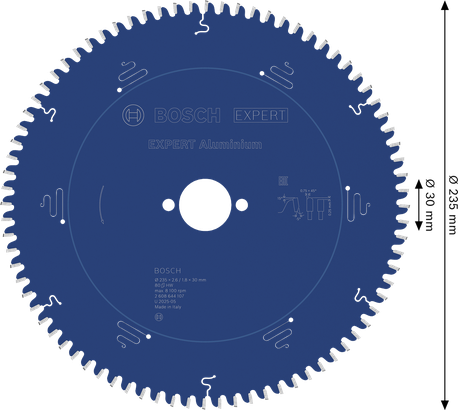 Bosch EXPERT alumiiniumist ringsae tera 235 mm T80.