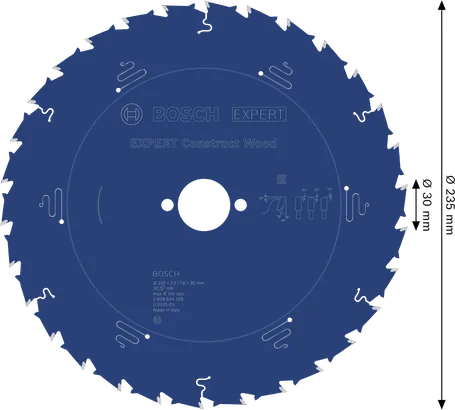 Bosch EXPERT Construct Wood ringsae tera 235 mm.