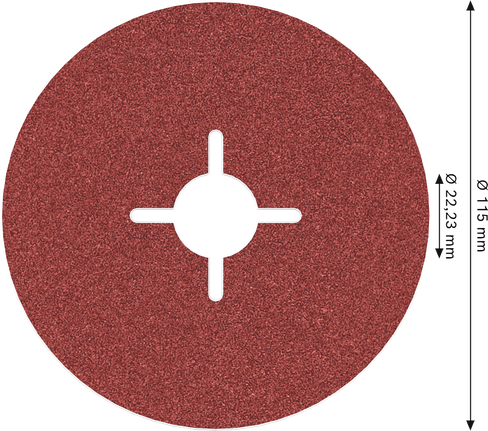 Bosch PRO R780 kiudketas 115 mm G120 lihvimiseks.
