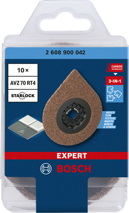 Bosch EXPERT 3 max AVZ 70 RT4 multitööriista vuugiplaat 70 mm pakk.