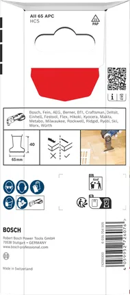 Bosch Starlock puidulõikeketas 65×40 mm 5 tk.