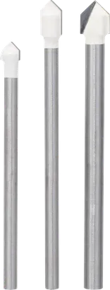 Bosch CYL-9 pehmete keraamiliste puuriterade komplekt, 3 osa.