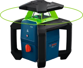Bosch GRL18V-3-31G pöörleva laseriga nivelleerimisseade.