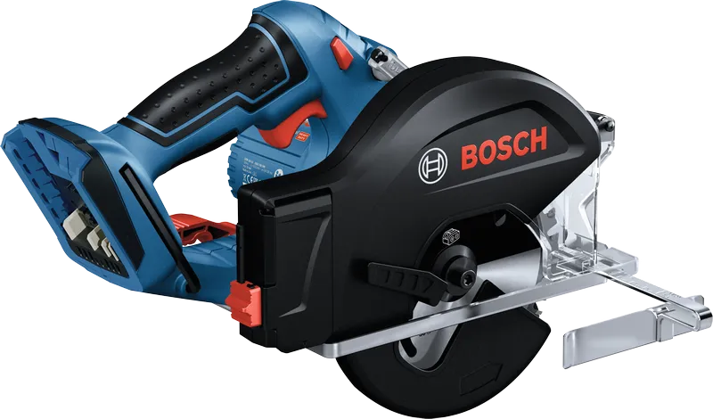 Bosch GKM 18V-50 metalliketassaag, ergonoomiline käepide.