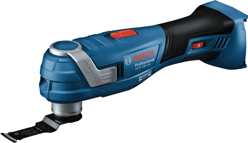 Bosch GOP 18V-34 akuga multitööriist professionaalseks kasutamiseks.