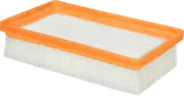 Bosch lame volditud filter 125,7 x 220 mm tolmuimemiseks.