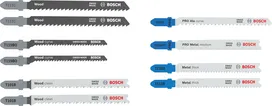 Bosch puidu- ja metallitriksi terade komplekt täiustatud, 10 osa.