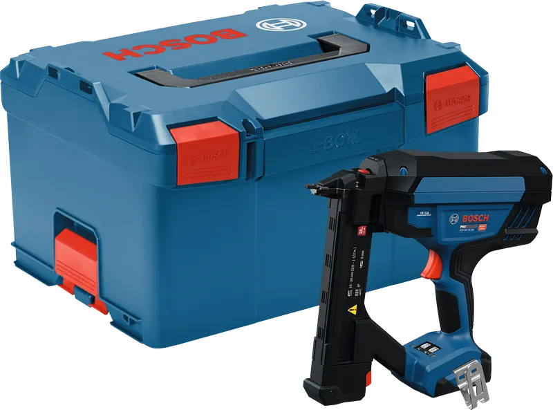 Bosch GTH18V-38 akuga naelapüss L-Boxx kohvriga.
