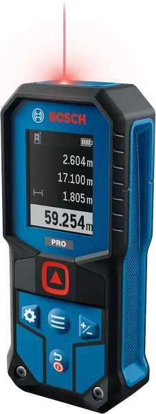 Bosch GLM60-31 lasermõõtja digitaalse ekraaniga.