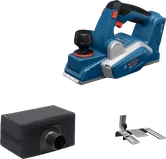 Bosch GHO18V-20 akuhöövel tolmukotiga.