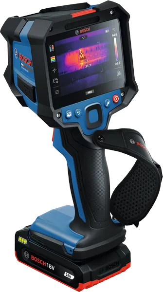 Bosch GTC18V-600-16C termokaamera termoekraaniga.