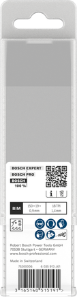 Bosch S 922 EF õhukesed bimetallsaelehed 150 mm.
