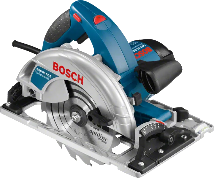 Bosch GKS 65 GCE ringketassaag puidu lõikamiseks.