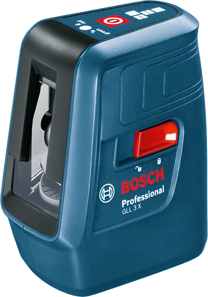 أداة تسوية الليزر Bosch GLL 3 X، مدى 15 مترًا.