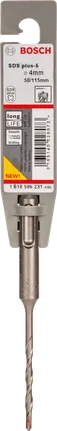 مثقاب Bosch SDS-plus-5 مقاس 4 مم.