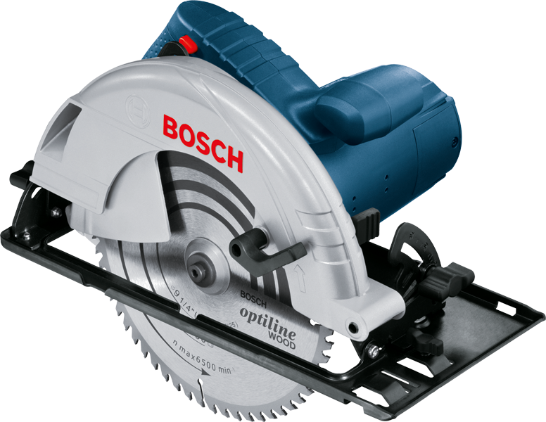 منشار دائري يدوي من طراز Bosch GKS 235 Turbo للخشب.