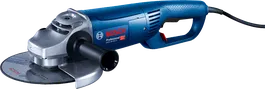 ماكينة صنفرة الزوايا Bosch GWS 26-230 B بمقبض مريح.