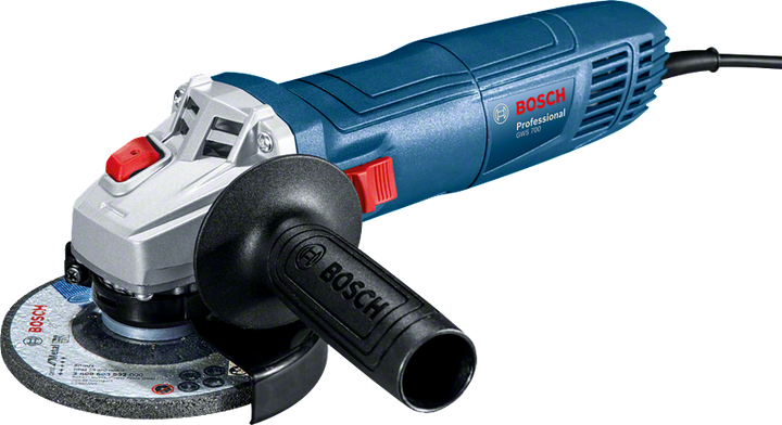 ماكينة صنفرة الزوايا Bosch GWS 700 بمقبض مريح.