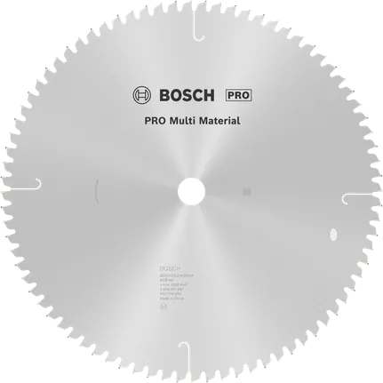 شفرة المنشار الدائرية Bosch PRO متعددة المواد، 80 سنًا.