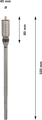 القاطعات المجوفة PRO SDS max-5 القاطعات المجوفة PRO SDS max-5