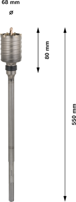 القاطعات المجوفة PRO SDS max-5 القاطعات المجوفة PRO SDS max-5