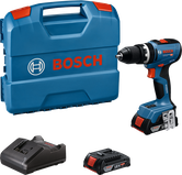 مجموعة المثقاب اللاسلكي Bosch GSB 18V-65 مع بطارية 18 فولت.