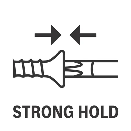 قوة تثبيت مغناطيسية عالية.