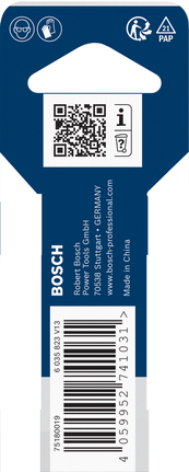 شفرة Bosch شبه منحرفة من فولاذ SK5، عبوة من 10 قطع.