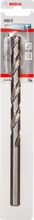 Bosch HSS-G metal drill bit DIN 340.