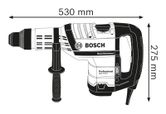 Bosch GBH 8-45 D Rotary Hammer with SDS max dimensions drawing