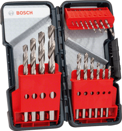 Metal and Wood, Ø 10 mm, Length 133 mm, Drill Accessories Bosch Professional 260925C135 HSS Twist Bit