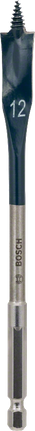 Bosch Self Cut Speed spade bit 12mm hexagon shaft.