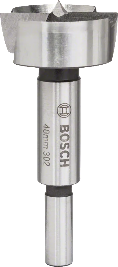 Bosch 40mm Forstner bit for precise wood drilling.