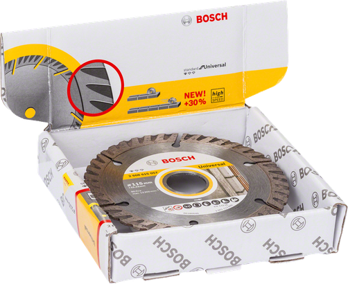 Bosch Best for Universal Turbo disco diamantato 230 x 22,23 x 2,5 x 15