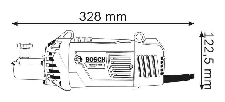 Dimensioned technical drawing.