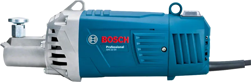 Bosch GVC 22 EX concrete vibrator, 2200 W input.