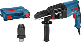 Bosch GBH 2-26 F rotary hammer drill with case.